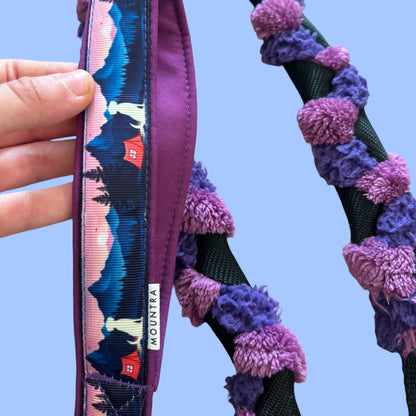 Furry Fleec Leash Meadly