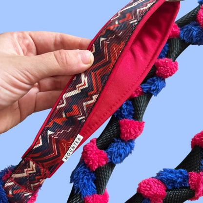 Furry Fleec Leash Ember