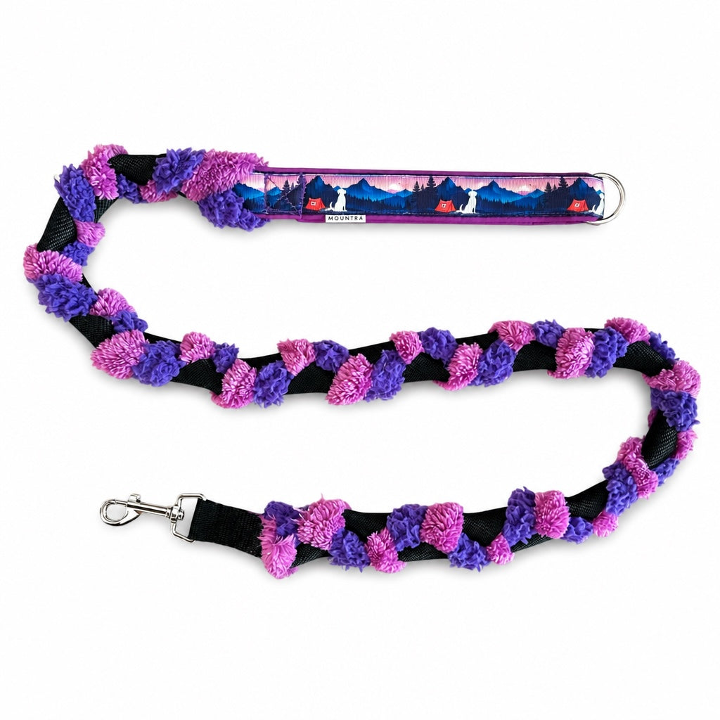 Furry Fleec Leash Meadly
