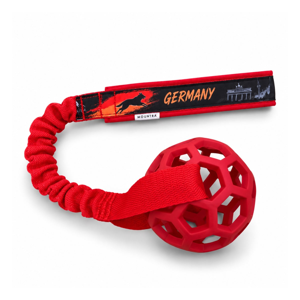 Germany Ball Tug Toy with Bungee