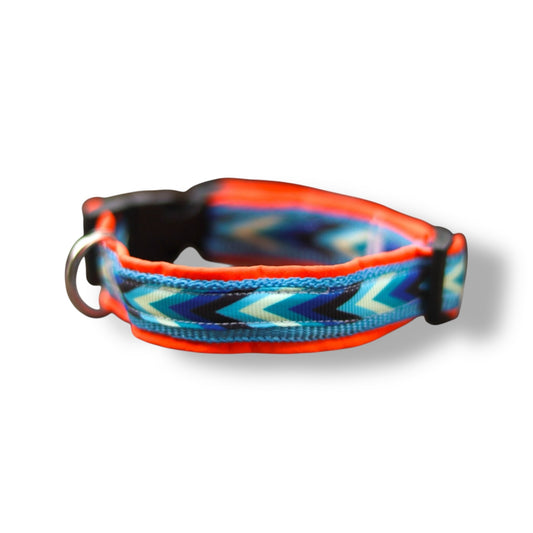 BluesArrowOrange Collar